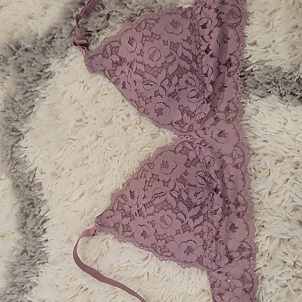 Momanda Lace Plunge Nursing Bra